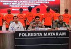 Polresta Mataram Ungkap Kasus, Kembalikan 178 Barang Bukti, dan Musnahkan Narkotika serta Miras