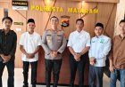 Jelang Mukernas BEM PTNU Nusantara 2025, Kapolresta Mataram Terima Kunjungan Silaturahmi Pengurus BEM PTNU